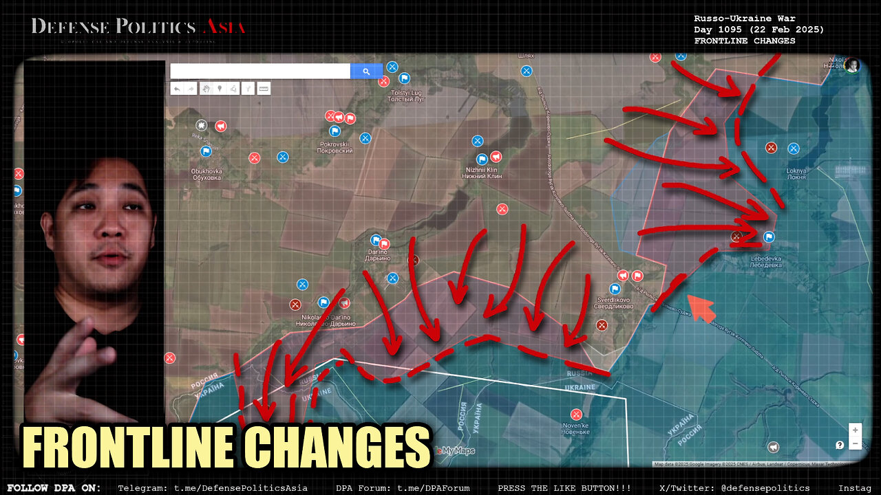 [ Frontline Changes ] COLLAPSE OF FRONTLINE on the western flank of Kursk Front; Velyka Novosilka F