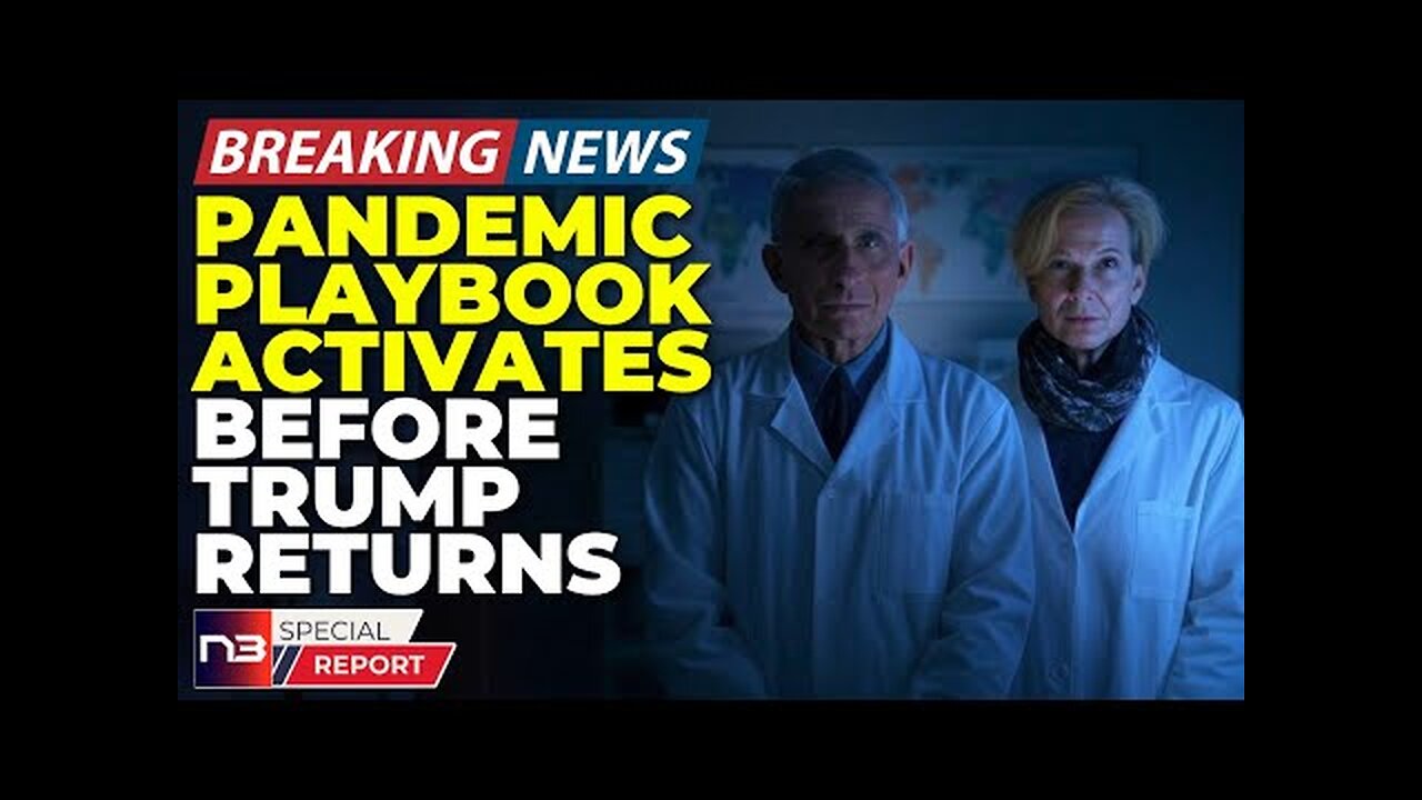 BREAKING: Watch How The Entire Pandemic Playbook Is Being Used Again And The Timing Is Wild