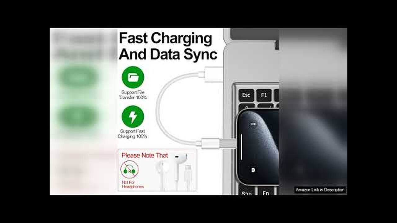 xiwxi 4 Pack Lightning to USB C Adapter for iPhone 15/15Pro/15 Pro Review