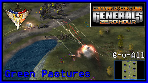 C&C Generals Zero Hour | Air Force General | 6-for-All | Green Pastures