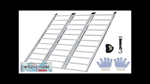 Foldable Car Ramps for DIY Maintenance with 3-Section Ramps #1 Review