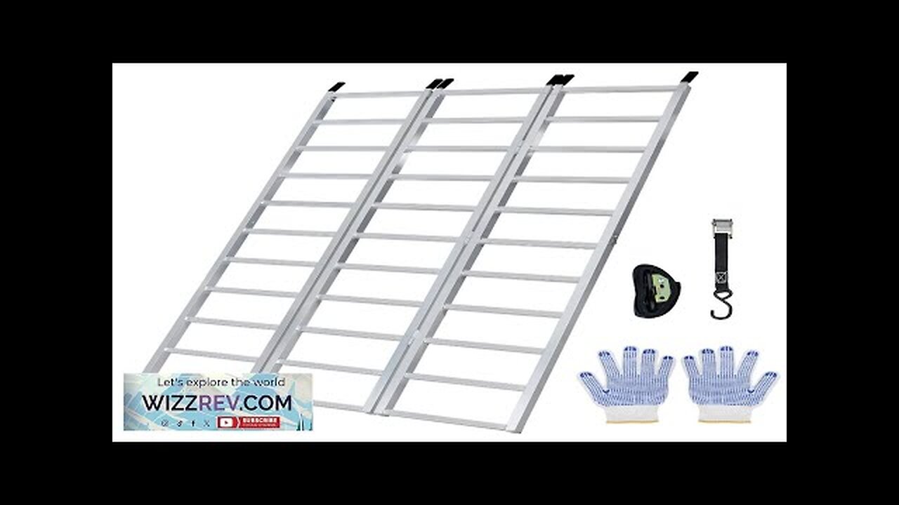 Rumble Ramp Foldable Car Ramps for DIY Maintenance with 3-Section Ramps #1 Review