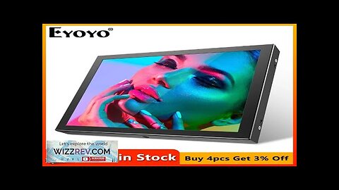 Eyoyo 5"/7"/8" Mini Portable LED Screen Panel Display With VGA/AV/HDMI Video Input Review