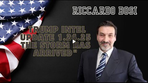 LTC Riccardo Bosi & JMC Big Q- Trump Intel Update 1.24.25 - The Storm Has Arrived