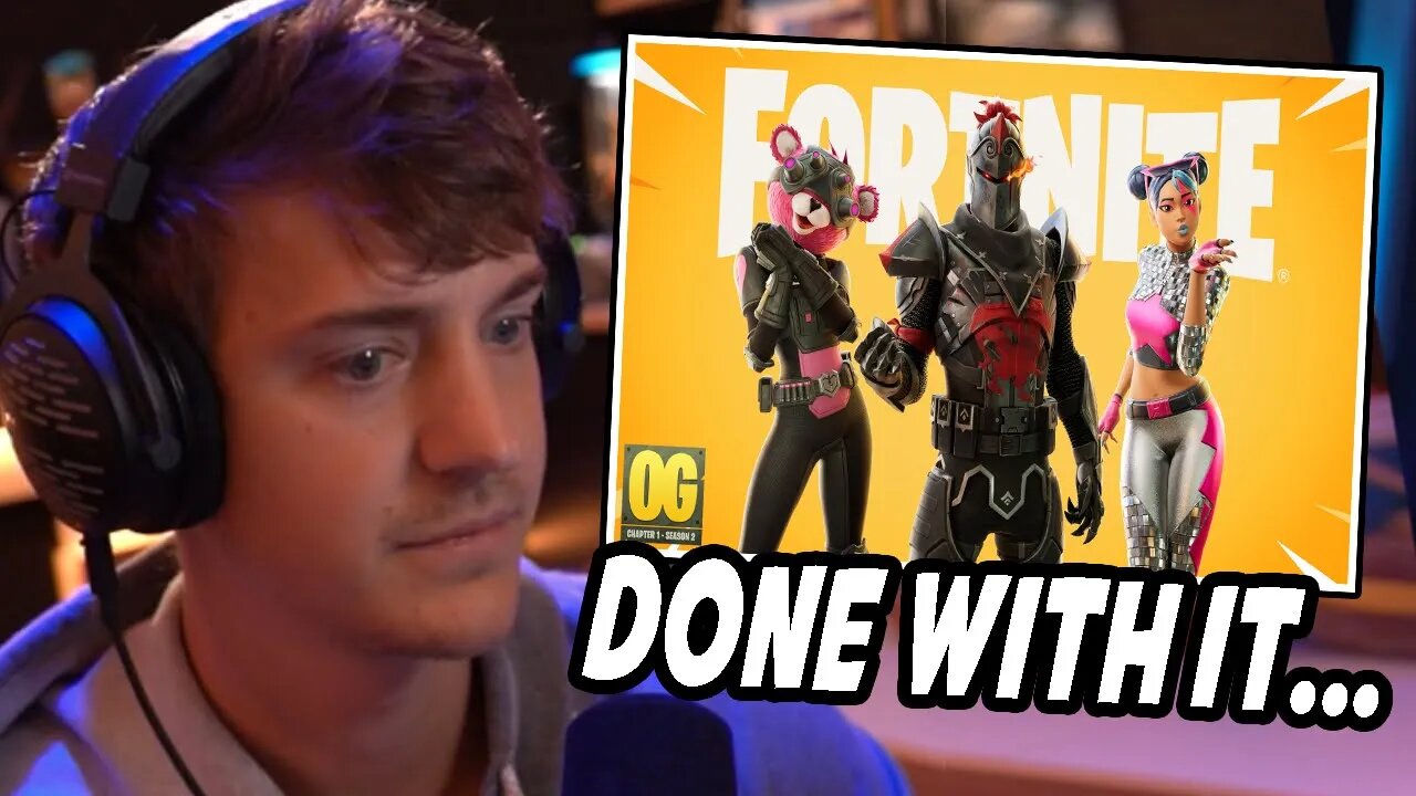 Ninja Quit OG Fortnite Season 2 After 3 Games & Refuses To Play Anymore