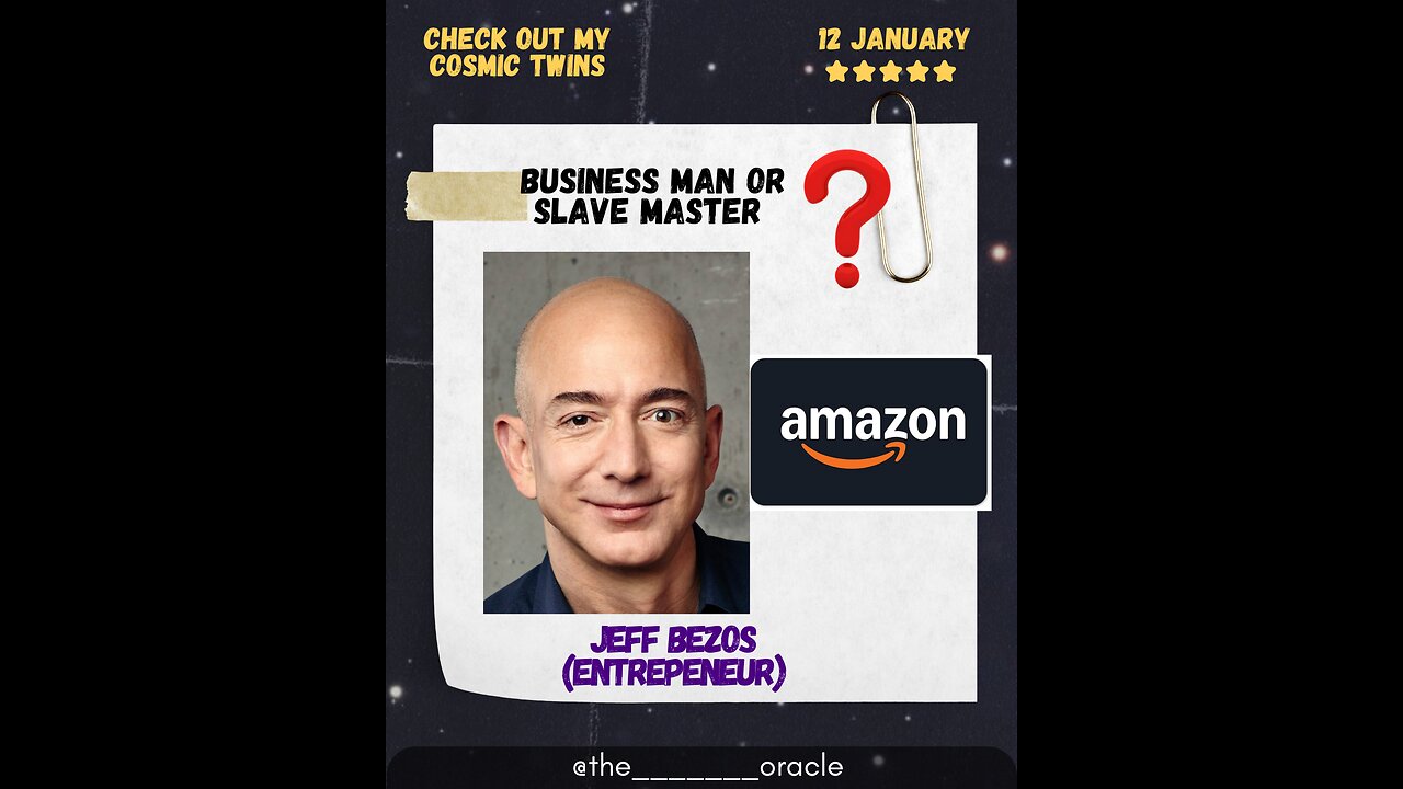 Why January 12 Capricorns Like Jeff Bezos Think DIFFERENTLY... 🌟