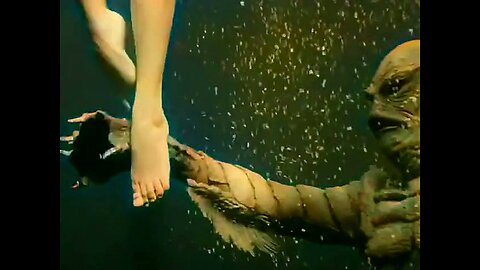 Creature from the Black Lagoon 1954 colorized (Richard Carlson)