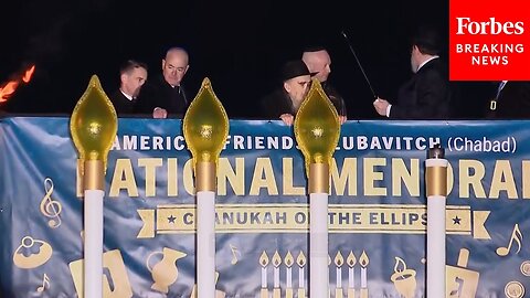 DHS Sec. Alejandro Mayorkas Participates In National Menorah Lighting At Washington, D.C.’s Ellipse