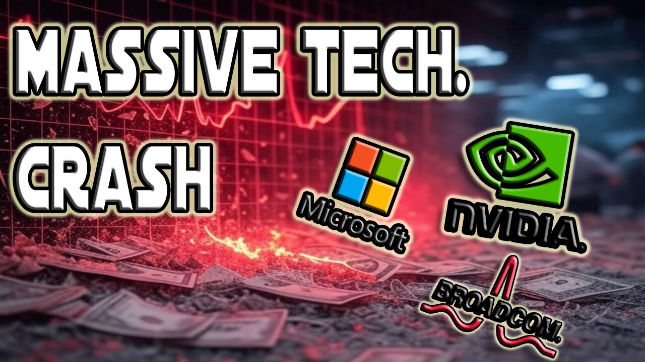 DEEPSEEK AI SPARKS MASSIVE MARKET CRASH - $MSFT, $AVGO, $NVDA PLUMMET!