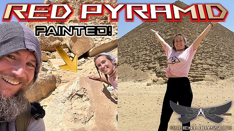 The Red Pyramid (Part1) A 360 Tour in 4K! | Dahshur