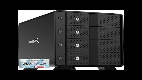 SABRENT USB 3.2 4 Bay 3.5" SATA Hard Drive Tray Less Docking Review