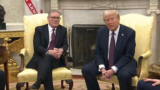 President Donald Trump holds bilateral meeting with UK PM Keir - February 27, 2025