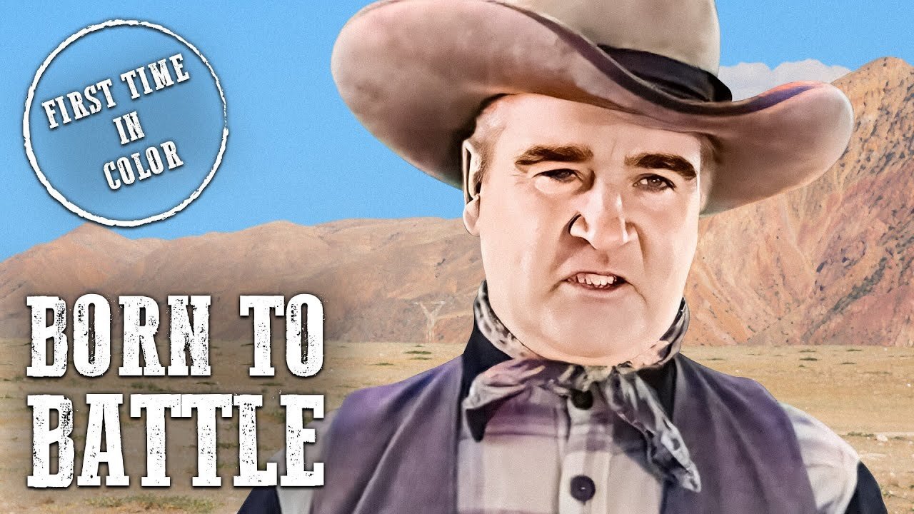 BORN TO BATTLE (1935) - colorized