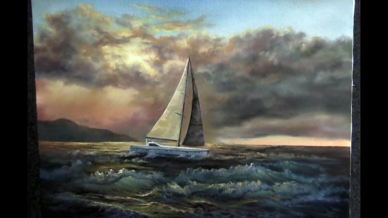 Paint with Kevin - Sailing Near the Reef