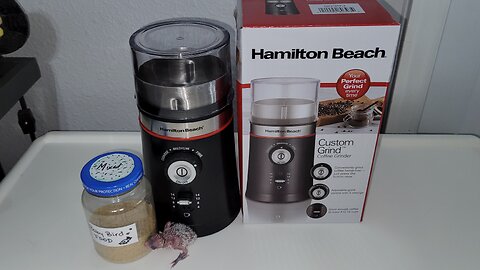 Hamilton Beach 10oz Electric Coffee Grinder 80393 Real Review