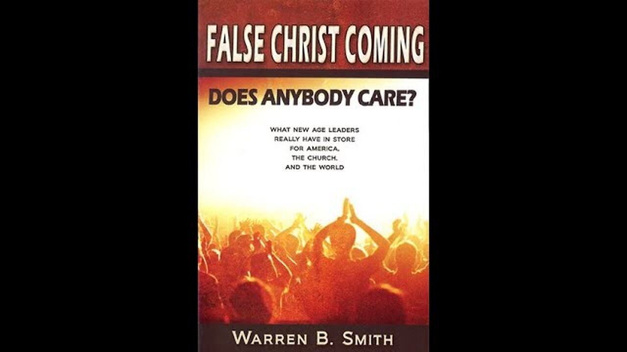 George Bush describing upcoming events after Armageddon (2 Corinthians 11:14 and 1 Thesalonians 5:3)