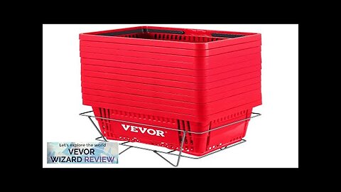 VEVOR Shopping Basket 16.9 x 11.8 x 8.7 in/42.8 x 30 x Review