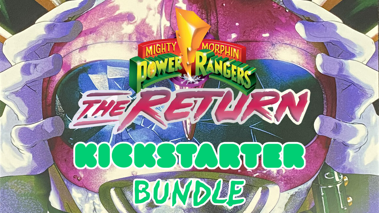 Mighty Morphin Power Rangers - The Return - Kickstarter Hardcover Bundle - Unboxing & Review