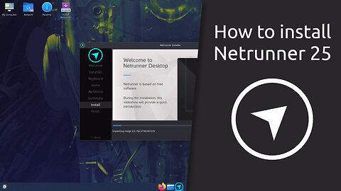 How to install Netrunner 25 “Shockworm”