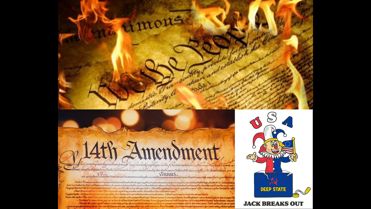 #162: The 14th Amendment Killed Our Republic...ALMOST! Jan. 22, 2025