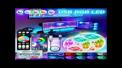 APP 1M-30M USB Led Strip Lights RGB 5050 Bluetooth APP Control Luces Review