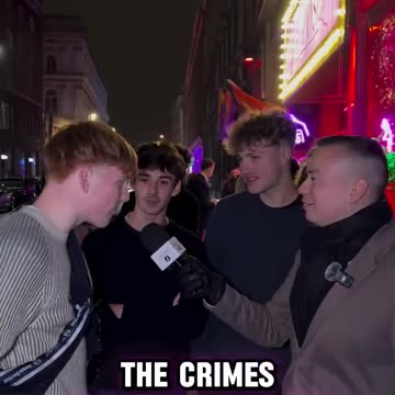 British tourists in Poland discuss crimes in Britain, afraid to name perpetrators