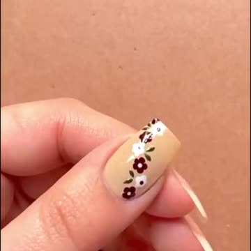 💅🌸Easy Floral Nail Art Design Tutorial! 🌷 | Nail Trends
