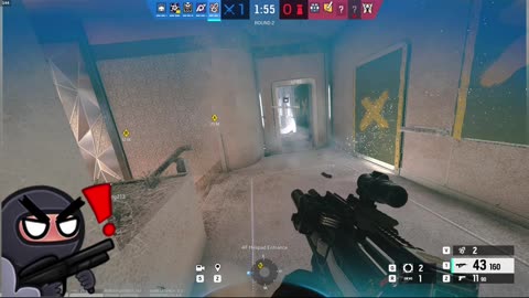 High Level Siege Play #r6 #siege #rainbowsixsiege