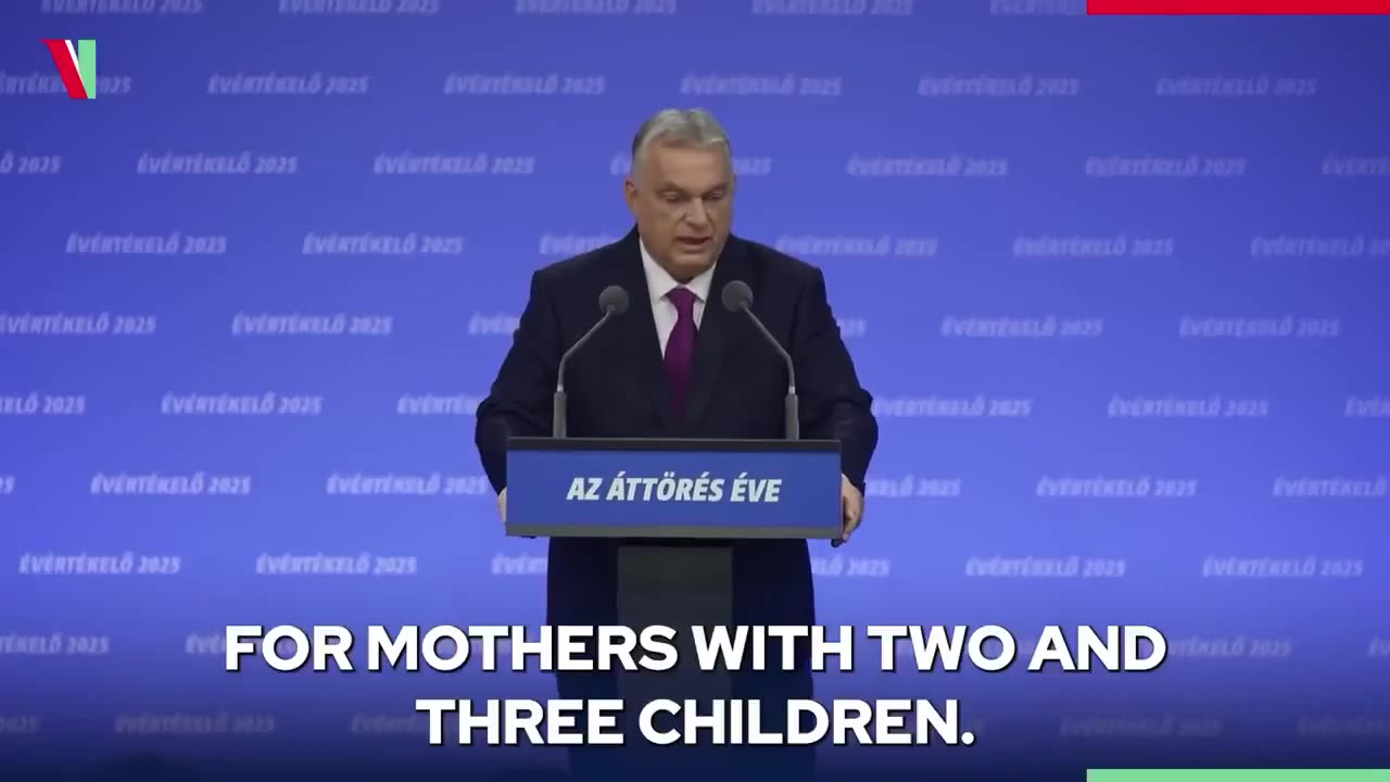 PM Viktor Orban Announces Lifelong Income Tax Exemption for Mothers with At Least Two Babies