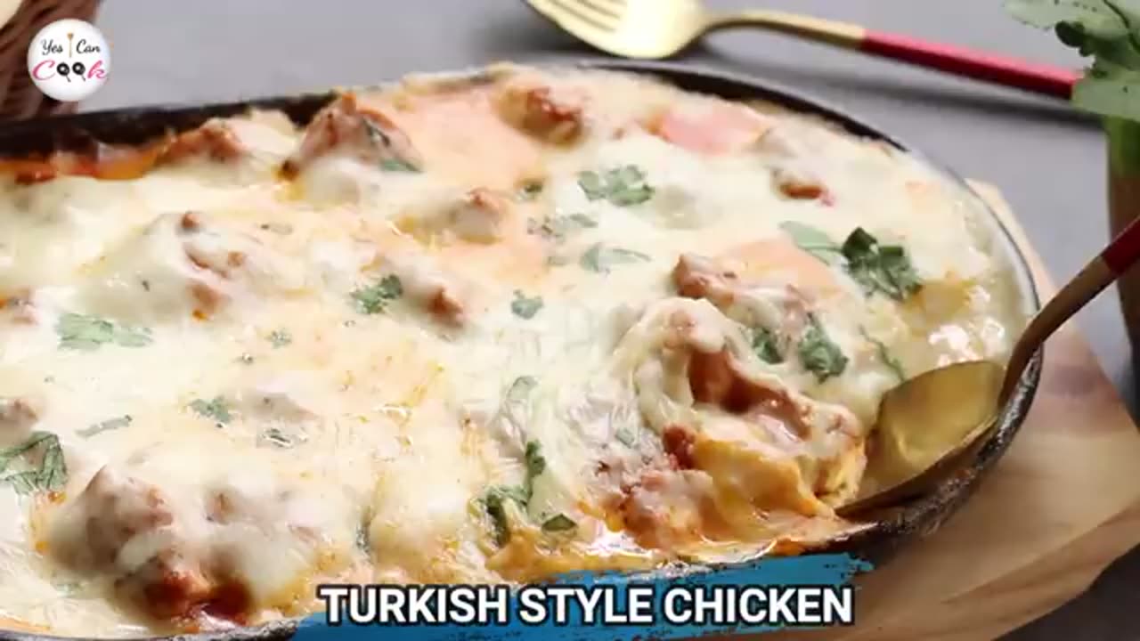 Turkish Style Chicken by (YES I CAN COOK)