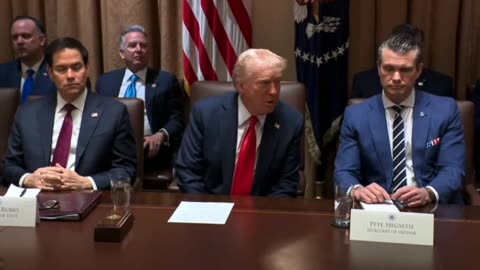 2nd Term, 1st Cabinet Meeting of President Donald J Trump, February 26, 2025