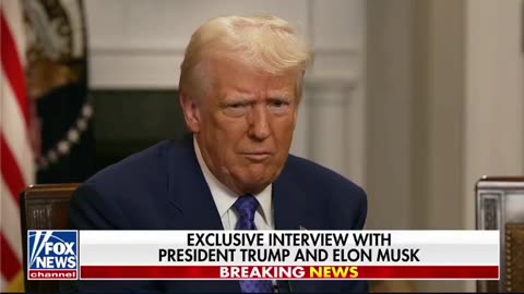 President Trump Discusses His Working Relationship With Elon Musk