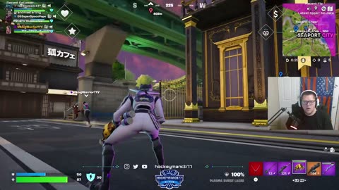 Fortnite then Edison Allen chilling in the city! | Transcend RP! Join in the chat!