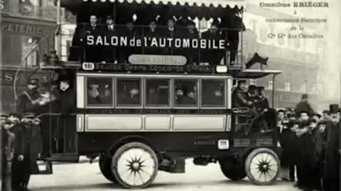 1900 electric cars and electrobus.