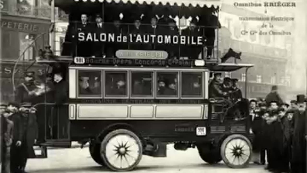 1900 electric cars and electrobus.