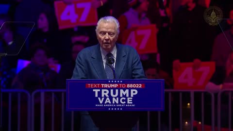 Patriot Jon Voight at the TRUMP VICTORY RALLY‼️