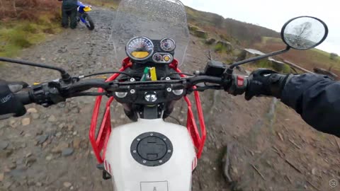 Royal Enfield Himalayan off road Raw footage - KNOX