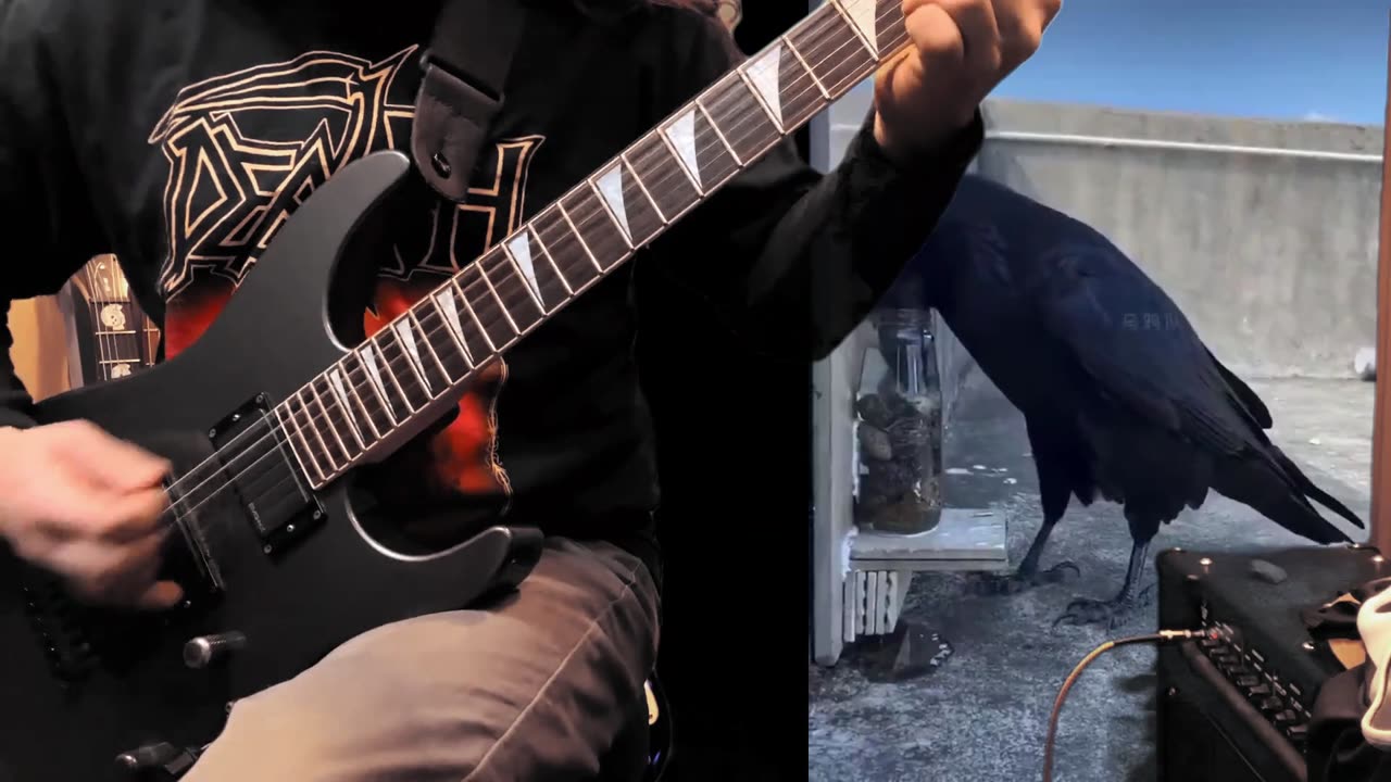 sprinkle a little cow piss (Metallica Creeping Death guitar cover)