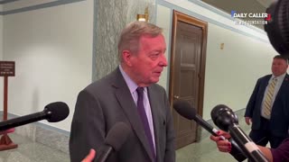 Sen. Dick Durbin comments on Pam Bondi minutes before confirmation hearing