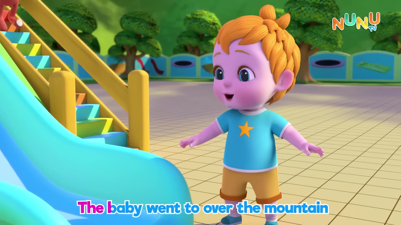The Bear Went Over The Mountain | Nursery Rhymes & Kids Songs | NuNu Tv.mp4