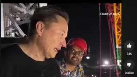 😎 Listen carefully..What did the guy to Elon's left say? What were they told today?