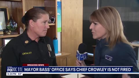 Mayor Bass DENIES Reports she fired LAFD Fire Chief following meeting