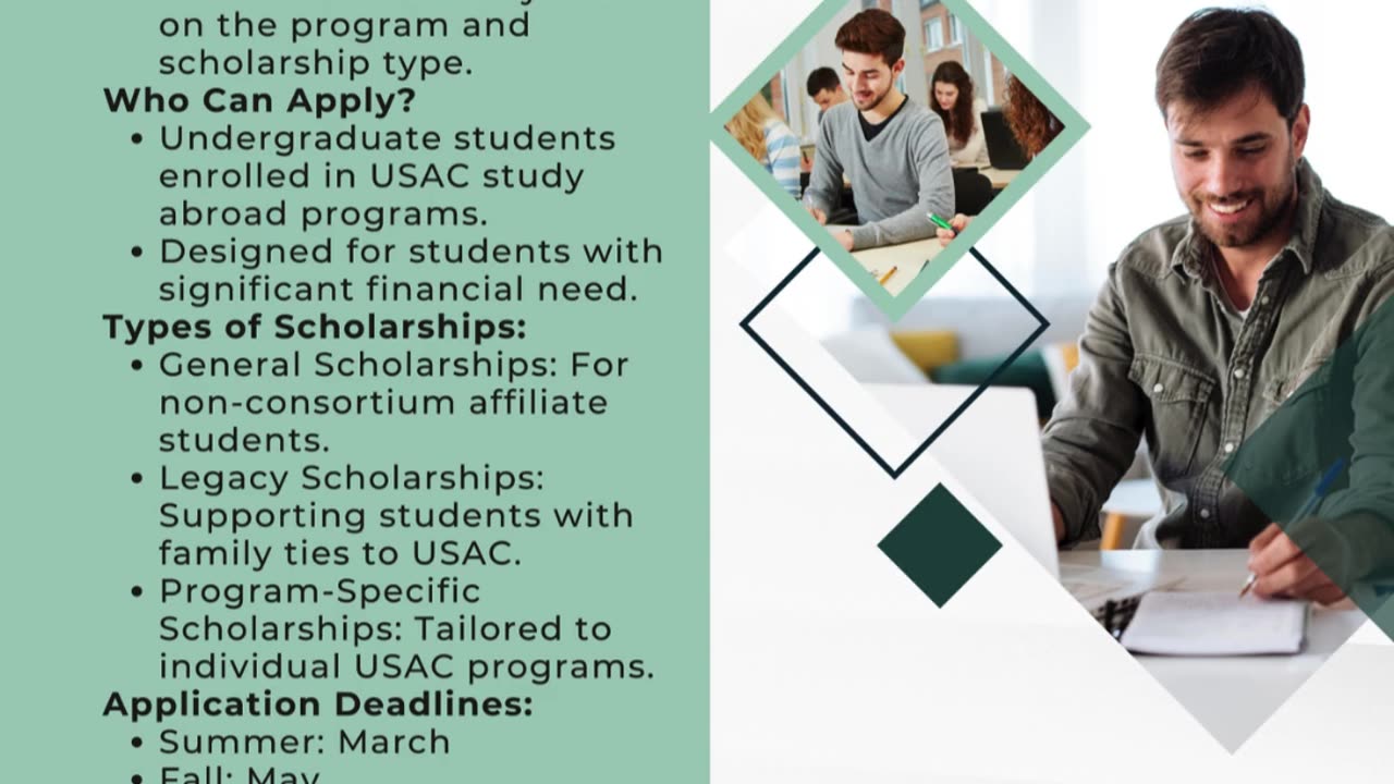 Turn Your Study Abroad Dreams into Reality with USAC Scholarships! 🌍 | Divine Associates Ltd