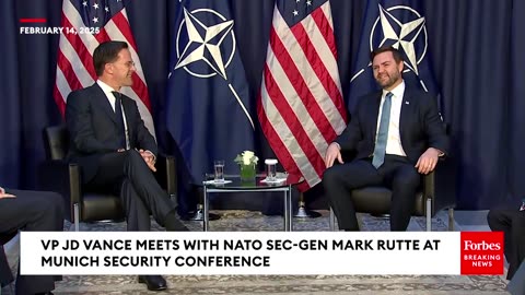 'NATO Is A Very Important Military Alliance'- JD Vance Meets With NATO Secretary-General Mark Rutte