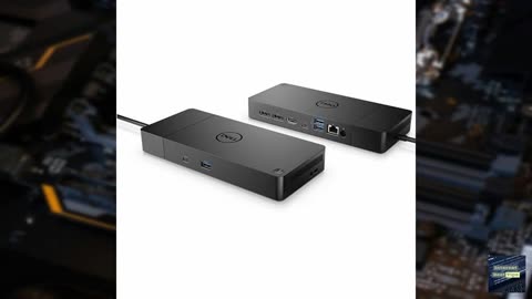 Dell WD19S 180W Docking Station (130W Power Delivery) USB-C, HDMI, Dual DisplayPort, Black