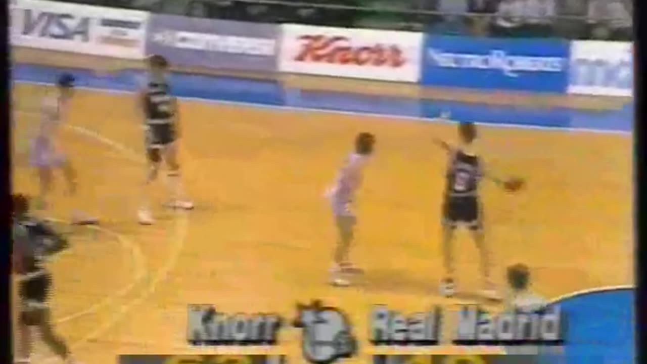 "Knorr de Bolonia vs Real Madrid" FINAL RECOPA EUROPA 1989/90 (13 de Marzo, 1990)