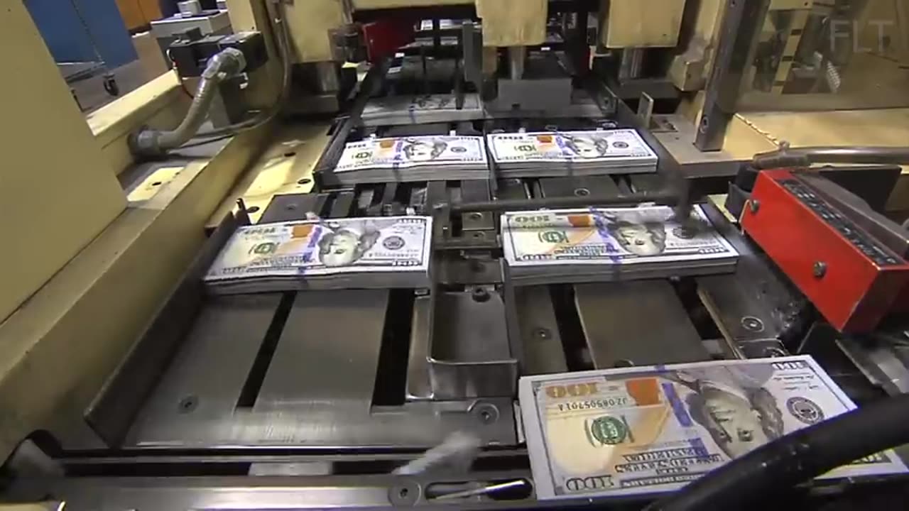 "INSIDE the SECRET Banknote Factory: How $100 & €100 Bills Are PRINTED! 💵💶"