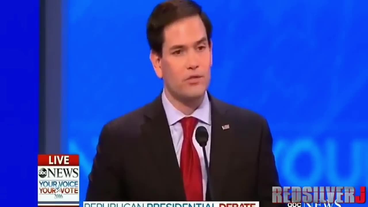 Marco Rubio is under some form of mind control