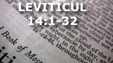 Leviticul 14:1-32 | Itinerar Biblic | Episodul 186