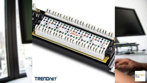 TRENDnet 24-Port Cat6 Unshielded Patch Panel